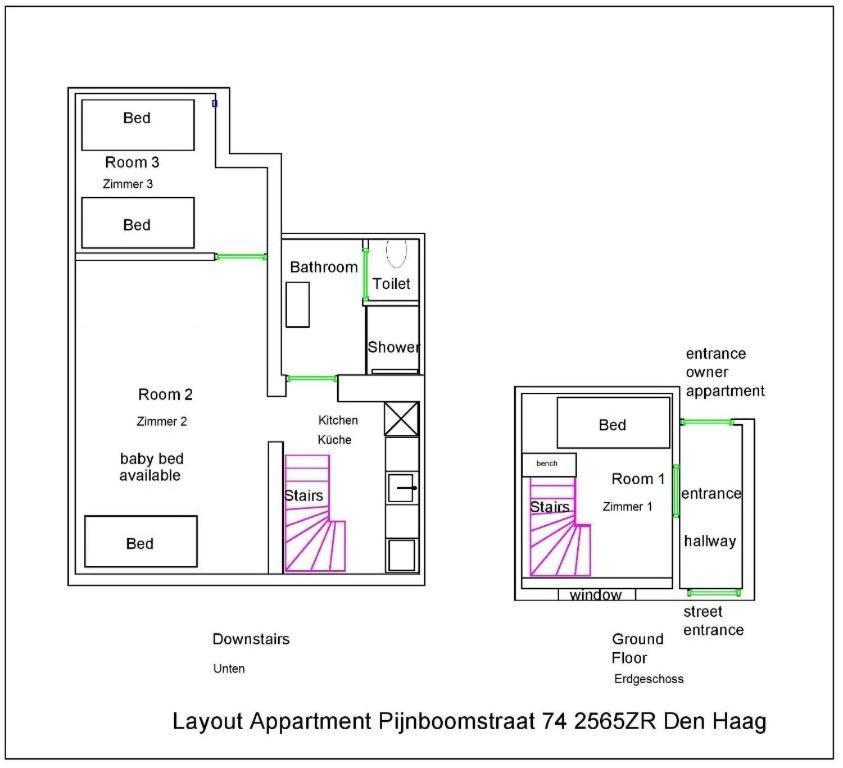 74 Pijnboomstraat Apartment The Hague Exterior photo